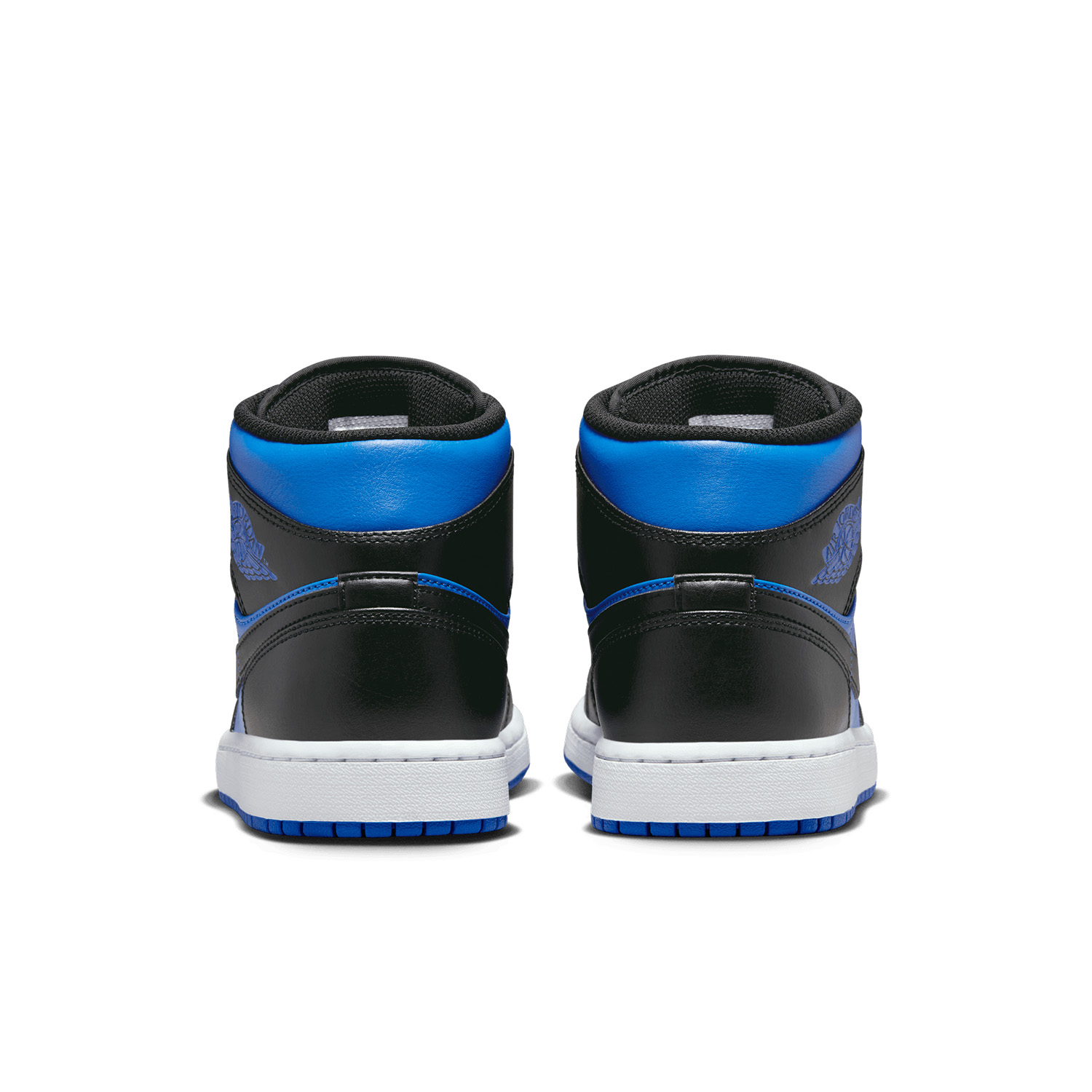 SNEAKERS AIR JORDAN 1 MID WHITE BLACK ROYAL BLUE | MEN - Imagen 3