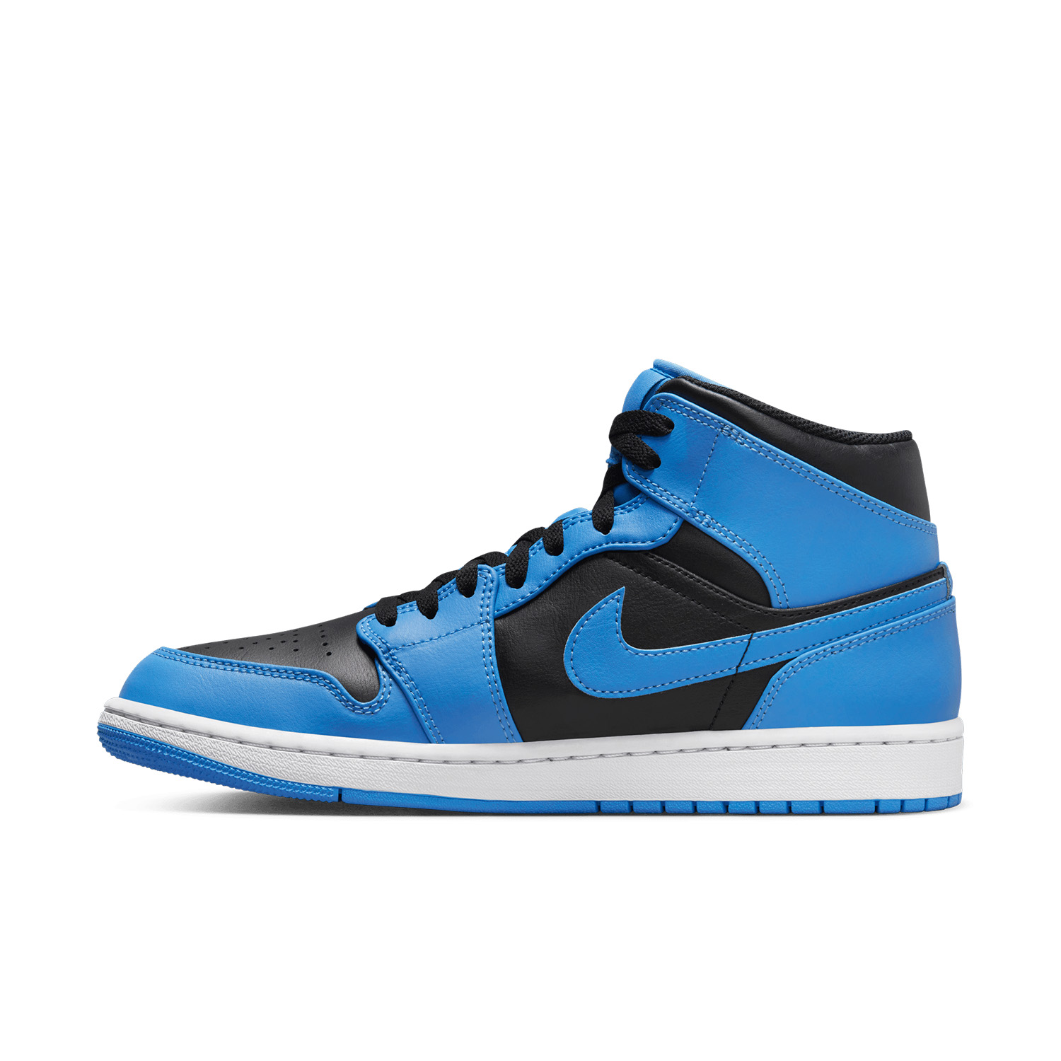 SNEAKERS AIR JORDAN 1 MID UNIVERSITY BLUE BLACK | MEN - Imagen 4